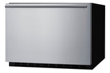 Accucold 24" Wide Single Drawer Bulit-in All-refrigerator for Indoor or Outdoor Use with Panel-ready Front (Model SDR241OS)