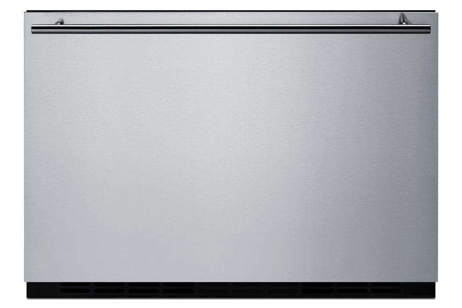 Accucold 24" Wide Single Drawer Bulit-in All-refrigerator for Indoor or Outdoor Use with Panel-ready Front (Model SDR241OS)