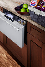 Accucold 24" Wide Single Drawer Bulit-In All-Refrigerator for Indoor or Outdoor – SDR24 - Set