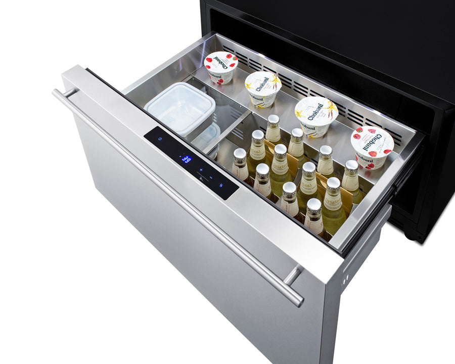 30" Wide Single Drawer Bulit-in All-refrigerator for with Panel-ready Front