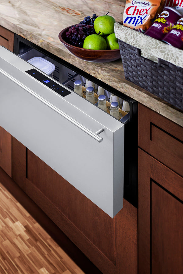 30" Wide Single Drawer Bulit-in All-refrigerator for with Panel-ready Front