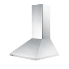 Accucold 24" wide European style convertible wall-mount range hood in stainless steel (Model SEH1524SS)