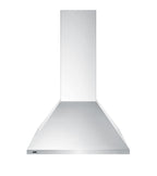 Accucold 24" wide European style convertible wall-mount range hood in stainless steel (Model SEH1524SS)