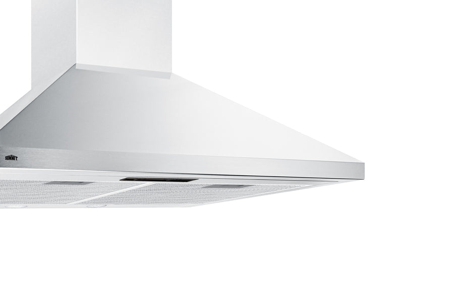 Accucold 30" wide European style convertible wall-mount range hood in stainless steel, ADA compliant, ADA (Model SEH1530SSADA)