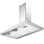 36" wide European style convertible wall-mount range hood in stainless steel (Model SEH1536SS)