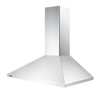 36" wide European style convertible wall-mount range hood in stainless steel (Model SEH1536SS)