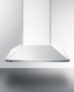 24" wide European style convertible wall-mount range hood in stainless steel, ADA compliant, ADA (Model SEH3624SSADA)