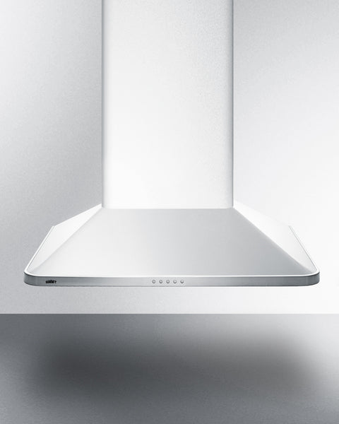 24" wide European style convertible wall-mount range hood in stainless steel, ADA compliant, ADA (Model SEH3624SSADA)