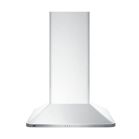 Accucold 24" wide European style convertible wall-mount range hood in stainless steel (Model SEH3624SS)