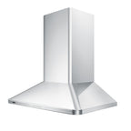 Accucold 30" wide European style convertible wall-mount range hood in stainless steel, ADA compliant, ADA (Model SEH3630SSADA)