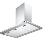 36" wide European style convertible wall-mount range hood in stainless steel (Model SEH3636SS)