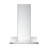 Accucold 24" wide European style convertible wall-mount range hood in stainless steel (Model SEH4624SS)