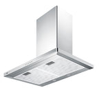 Accucold 30" wide European style convertible wall-mount range hood in stainless steel, ADA (Model SEH4630SSADA)