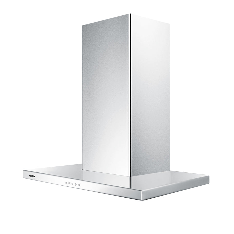 Accucold 30" wide European style convertible wall-mount range hood in stainless steel, ADA (Model SEH4630SSADA)