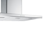 36" wide European style convertible wall-mount range hood in stainless steel (Model SEH4636SS)