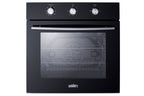 Accucold 24" Wide Gas Wall Oven in Black