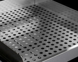 Accucold Set of 2 perforated stainless steel shelves designed to store produce in ALWC532 or – SHELFKIT532 - Detail