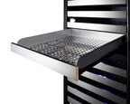 Accucold Set of 2 perforated stainless steel shelves designed to store produce in SWCP2116 – SHELFKITSWCP