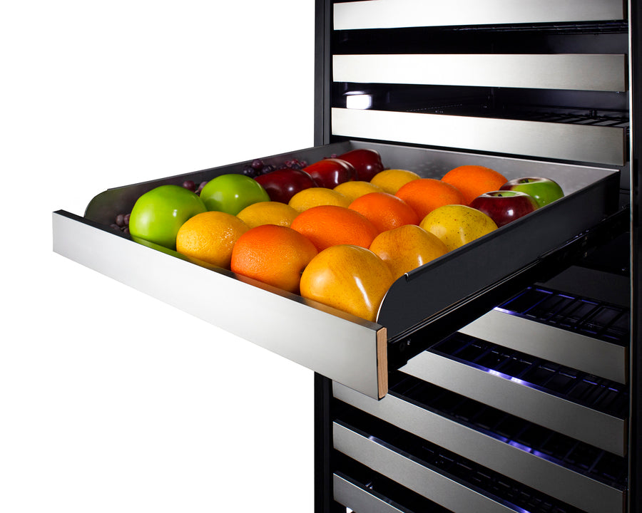 Accucold Set of 2 perforated stainless steel shelves designed to store produce in SWCP2116 – SHELFKITSWCP