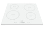 24" 230V 4-burner induction cooktop in white