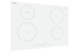 Accucold 30" 230V 4-burner induction cooktop in white
