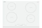 Accucold 30" 230V 4-burner induction cooktop in white