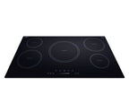 36" 230v 5-burner Induction Cooktop - Angle