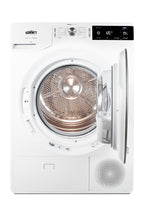 Accucold European 24" wide 220V front-loading heat pump dryer