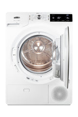 Accucold European 24" wide 220V front-loading heat pump dryer