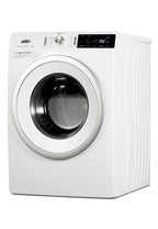 European 24" wide 220V front-loading washer