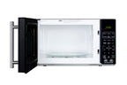 Accucold Countertop microwave in black with USB ports, built-in allocator – SM903BSA1 - Open