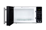 Accucold Countertop microwave in black with USB ports, built-in allocator – SM903BSA1 - Open