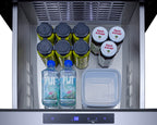 Accucold 24" Wide Outdoor 3-drawer Undercounter All-refrigerator