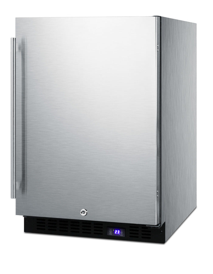 Frost-free outdoor all-freezer in complete stainless steel, with digital thermostat, LED lighting, and lock; built-in or (Model SPFF51OSCSSIMLHD) Secondary image