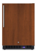 Accucold Frost-free outdoor all-freezer for built-in or freestanding use with icemaker, panel-ready door, black cabinet, digital (Model SPFF51OSIFIM)
