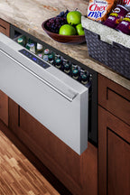 Convertible warming or Cooling drawer - built in - Set