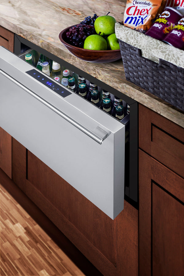 Convertible warming or Cooling drawer - built in - Set