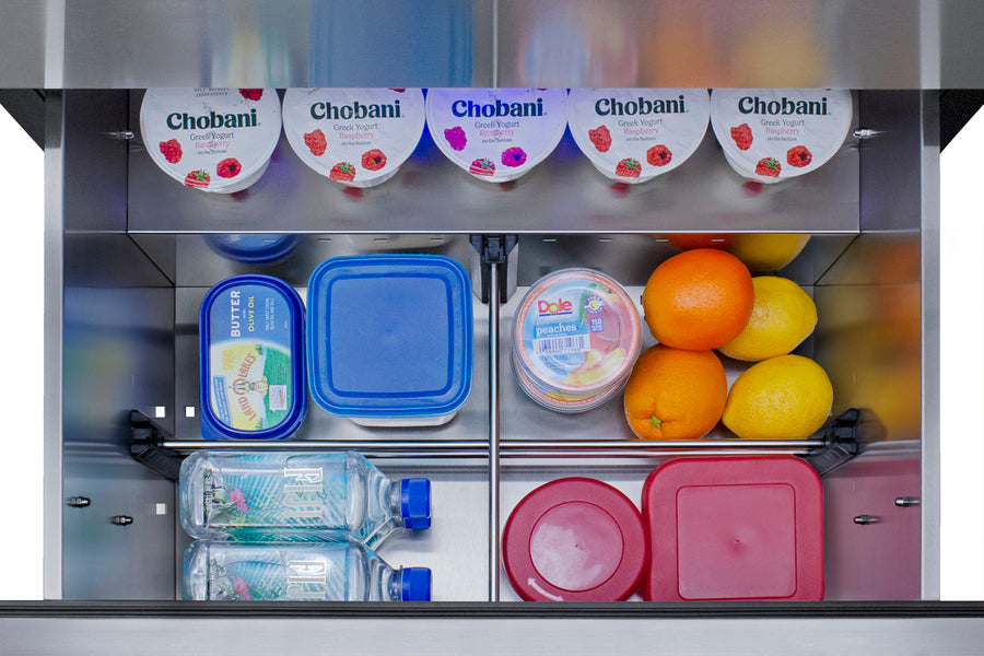 27" Wide Built-in Undercounter Ada Height 2-drawer Outdoor All-refrigerator - Full Bottom