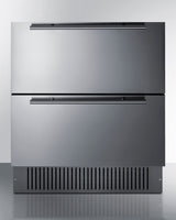 30" Wide Built-in Undercounter 2-drawer Outdoor All-refrigerator (Model SPR3032D)