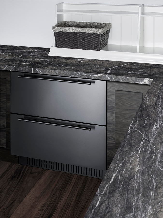 30" Wide Built-in Undercounter 2-drawer Outdoor All-refrigerator (Model SPR3032D)