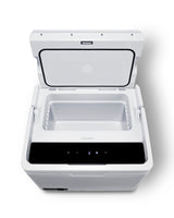 Accucold Portable 12V/24V MOMCUBE® cooler operates as a refrigerator or freezer for breast – SPRF11MC - Open