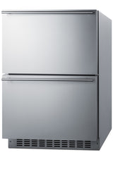 Accucold 24" Wide Built-In Undercounter 2-Drawer Panel-Ready – SPRF34D