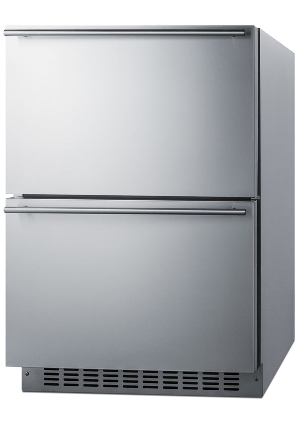 Accucold 24" Wide Built-In Undercounter 2-Drawer Panel-Ready – SPRF34D
