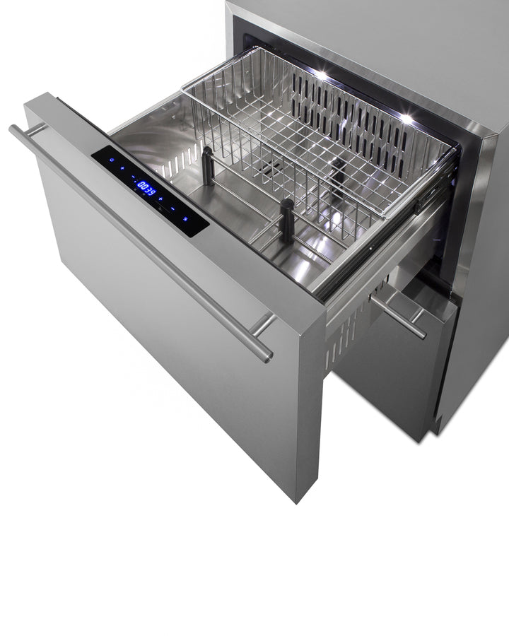 Accucold 24" Wide Built-In Undercounter 2-Drawer Panel-Ready – SPRF34D