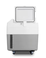Portable Refrigerator/Freezer with Lock - Open