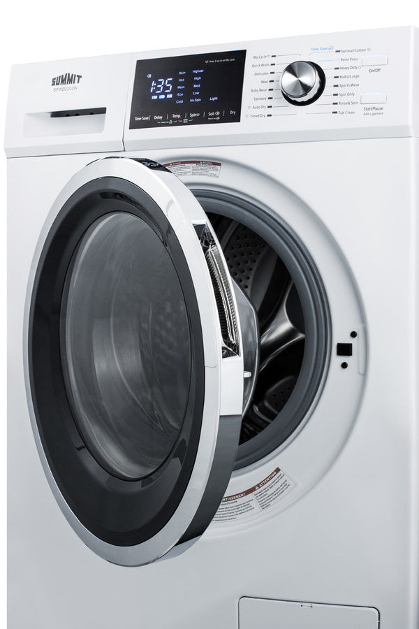 24" Wide washer/dryer Combo for Non-vented Use, with 15 Lb. Wash Capacity - Detail