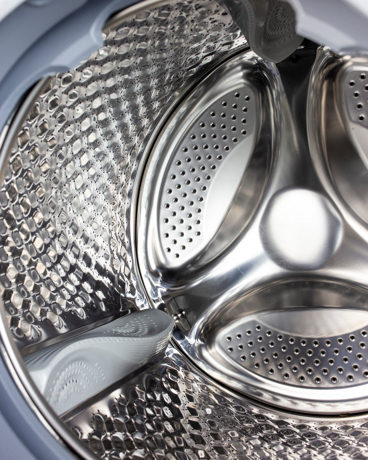 24" wide 115V washer/dryer combo for non-vented use in platinum finish - Detail 2