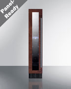 6" wide ADA compliant built-in undercounter wine cellar with panel-ready door trim (Model SWC007PNRLHD)