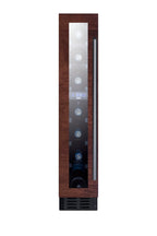 6" wide ADA compliant built-in undercounter wine cellar with panel-ready door trim (Model SWC007PNRLHD)