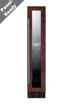 Accucold 6" wide ADA compliant built-in undercounter wine cellar with panel-ready door trim (Model SWC007PNR)